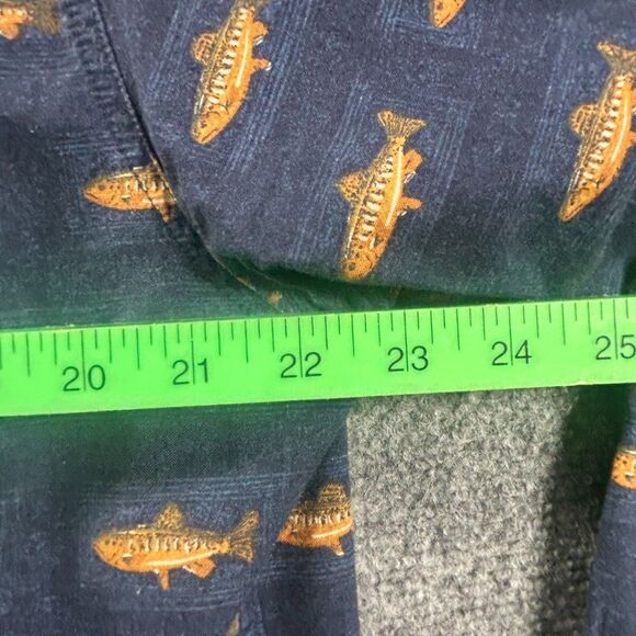 WOOLRICH EST 1830 The Original Outdoor Clothing Company Fish Button-Down Shirt L - Picture 14 of 16